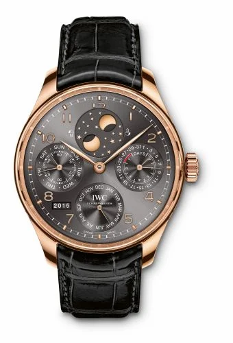 IWC Portugieser Perpetual Calendar Double Moon Red Gold / Ardoise IW5034-04 (5034-04, IW503404)